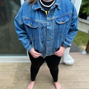 Gasoline Glamour Denim Jacket size Medium,